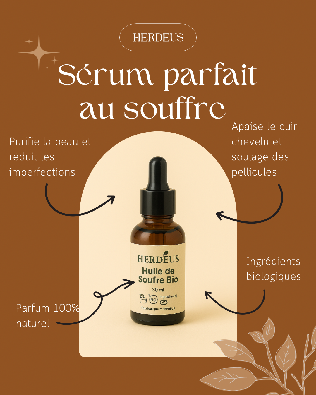 Huile de Soufre Purifiée