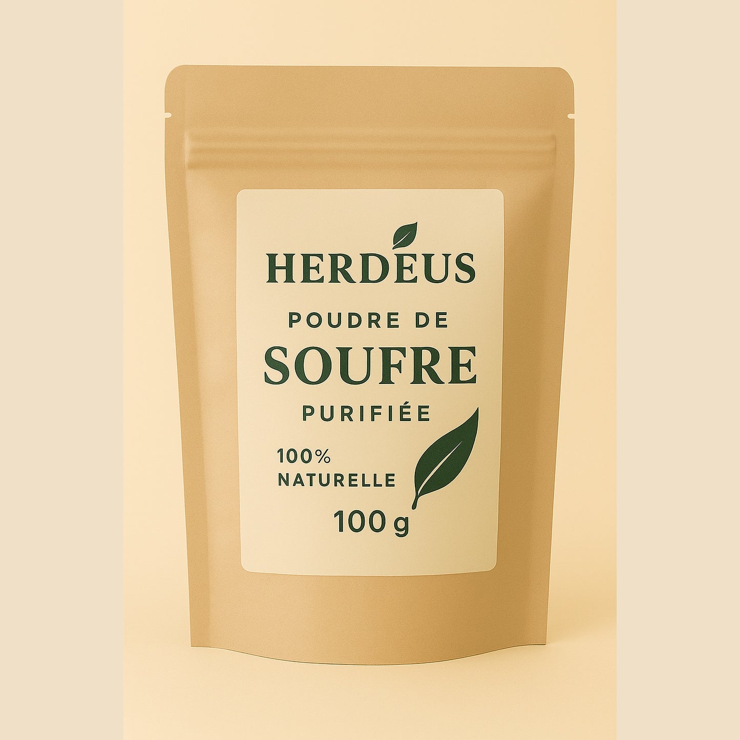 Poudre de soufre purifiée