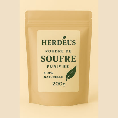 Poudre de soufre purifiée